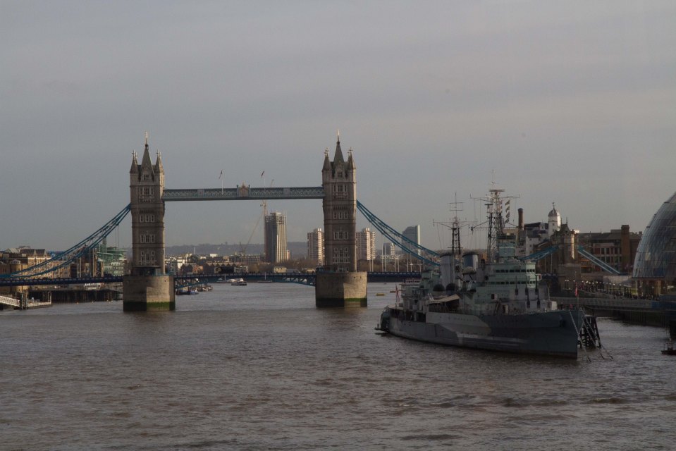 London Bridge and the Thames River